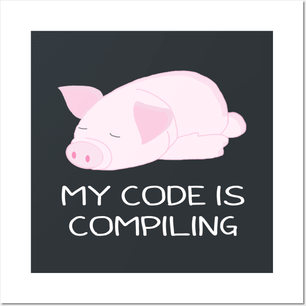 my code is compiling Wall Art by Danielle